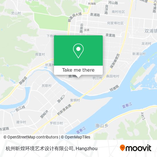 杭州昕煌环境艺术设计有限公司 map