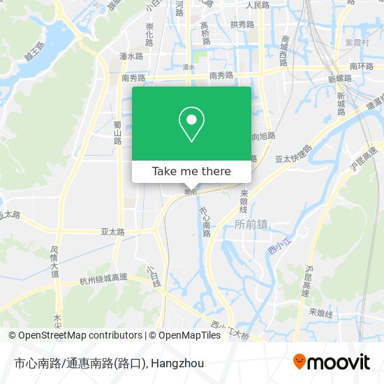 市心南路/通惠南路(路口) map