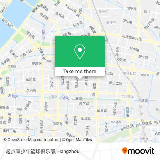 起点青少年篮球俱乐部 map