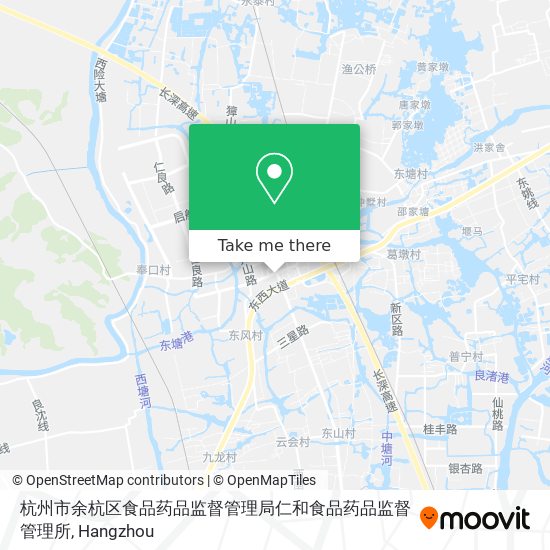 杭州市余杭区食品药品监督管理局仁和食品药品监督管理所 map