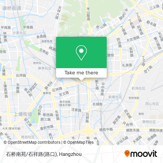 石桥南苑/石祥路(路口) map