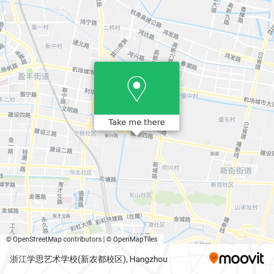 浙江学思艺术学校(新农都校区) map