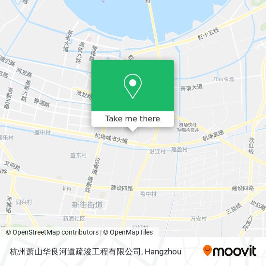 杭州萧山华良河道疏浚工程有限公司 map