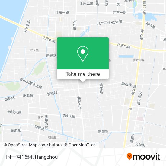 同一村16组 map