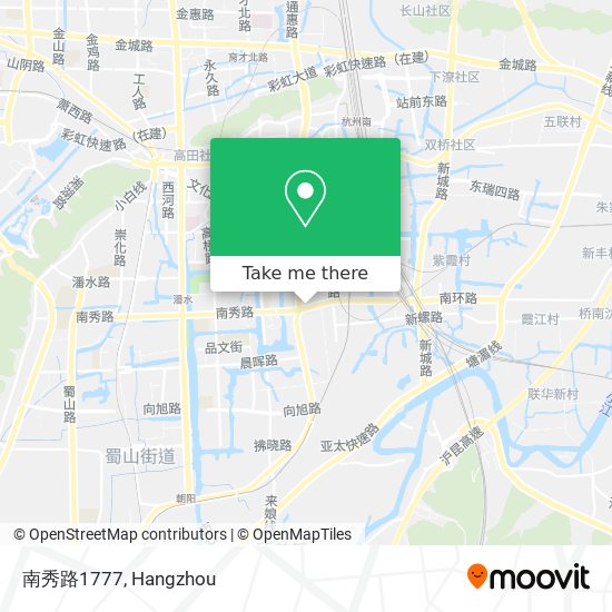 南秀路1777 map