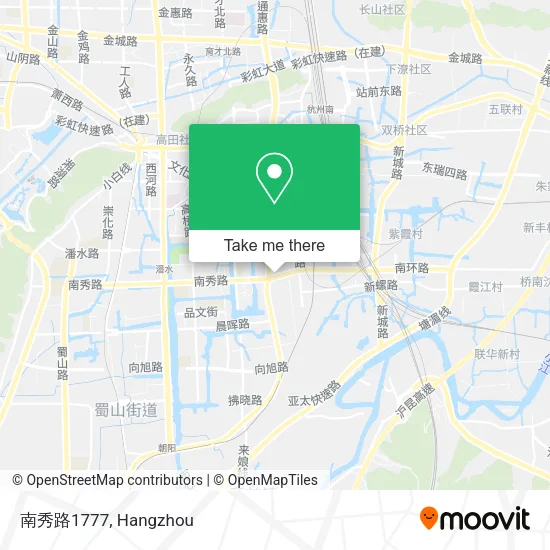 南秀路1777 map