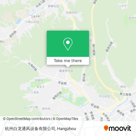 杭州白龙通风设备有限公司 map