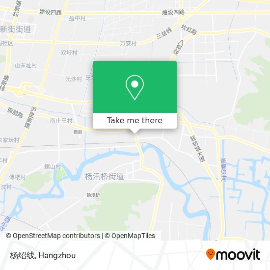 杨绍线 map