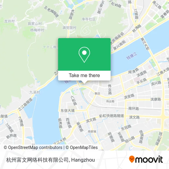 杭州富文网络科技有限公司 map