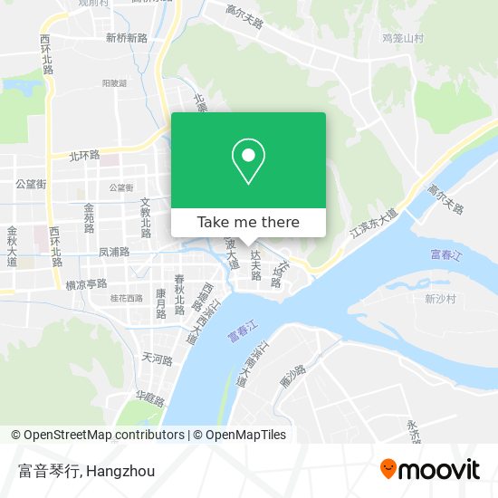 富音琴行 map
