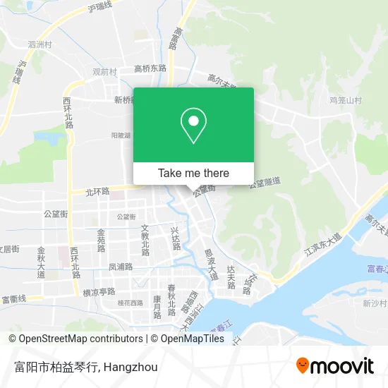 富阳市柏益琴行 map