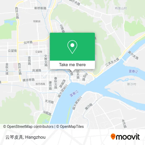云琴皮具 map