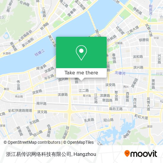 浙江易传识网络科技有限公司 map