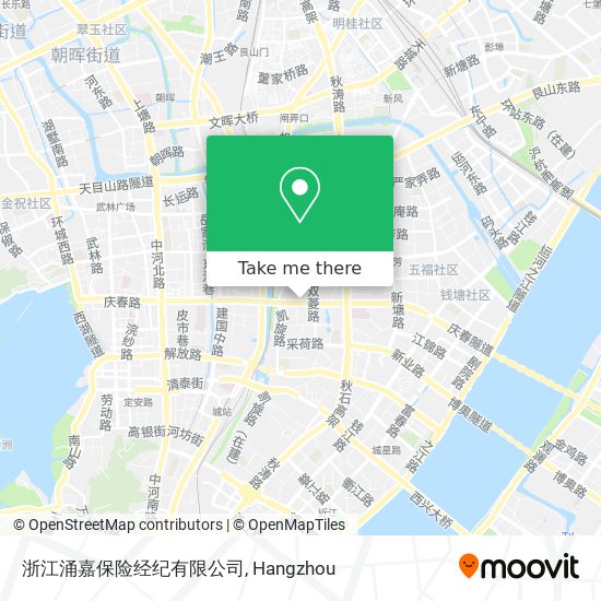 浙江涌嘉保险经纪有限公司 map
