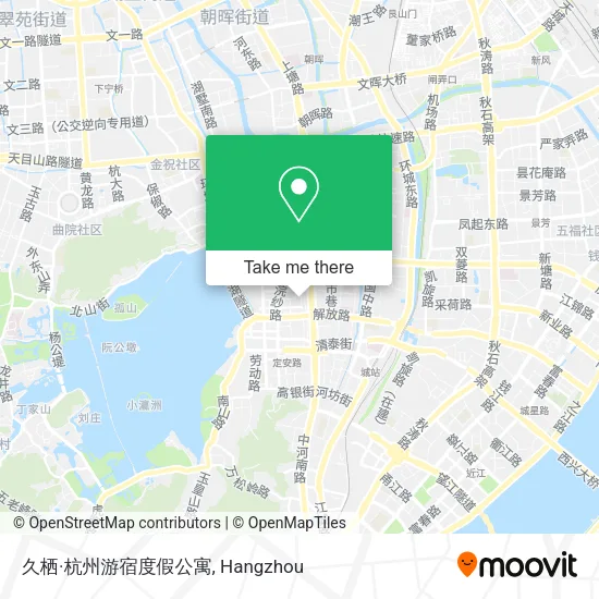 久栖·杭州游宿度假公寓 map