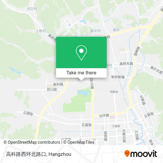高科路西环北路口 map