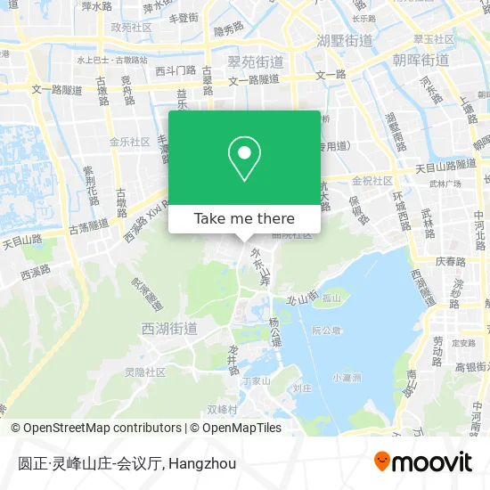 圆正·灵峰山庄-会议厅 map