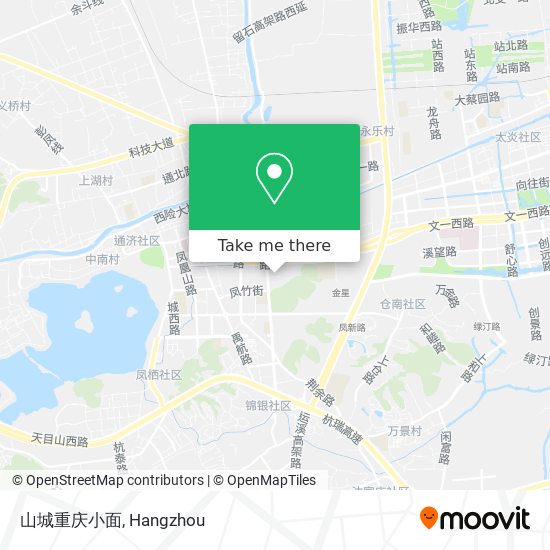 山城重庆小面 map