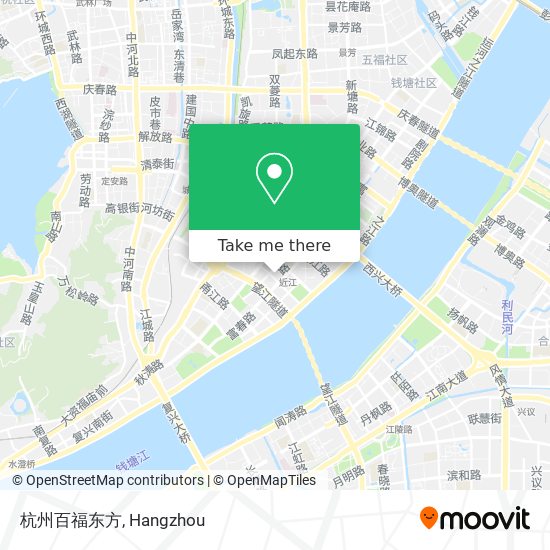 杭州百福东方 map