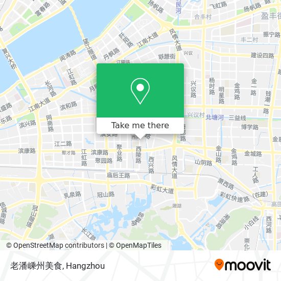 老潘嵊州美食 map