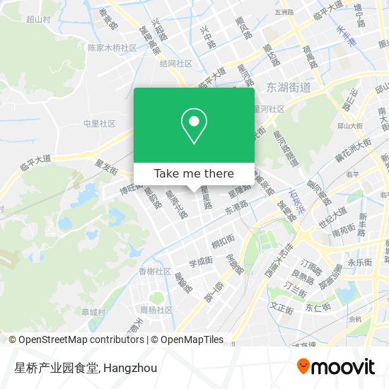 星桥产业园食堂 map