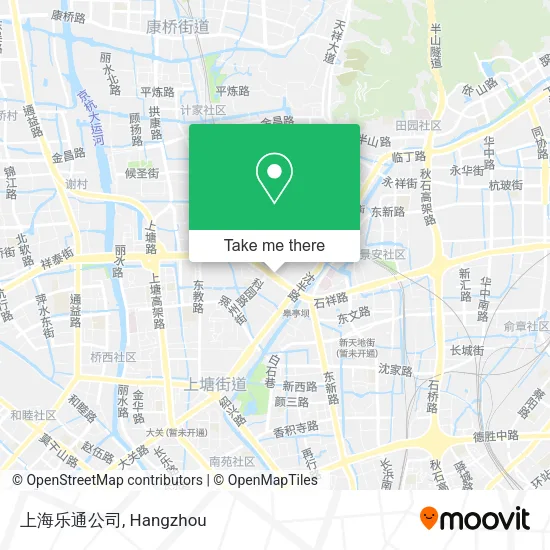 上海乐通公司 map