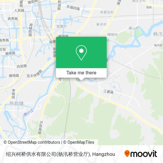 绍兴柯桥供水有限公司(杨汛桥营业厅) map