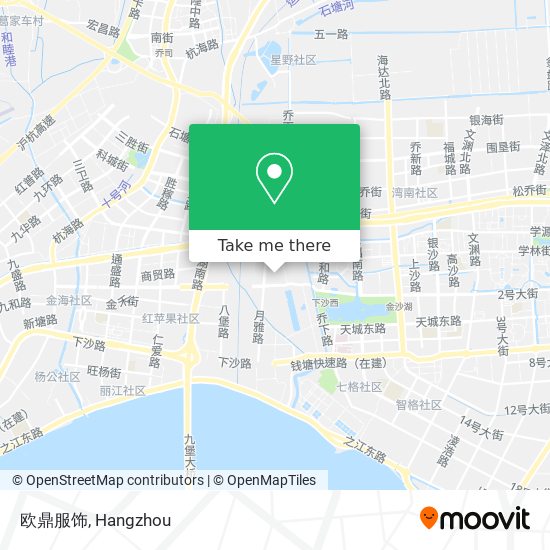 欧鼎服饰 map