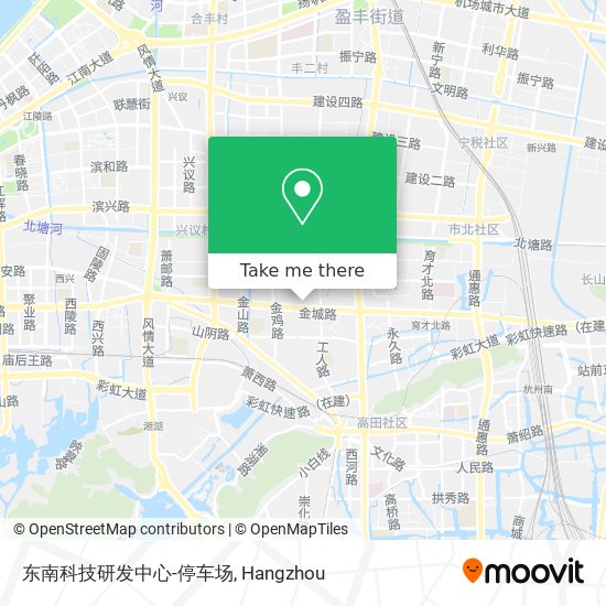 东南科技研发中心-停车场 map