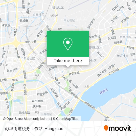 彭埠街道税务工作站 map