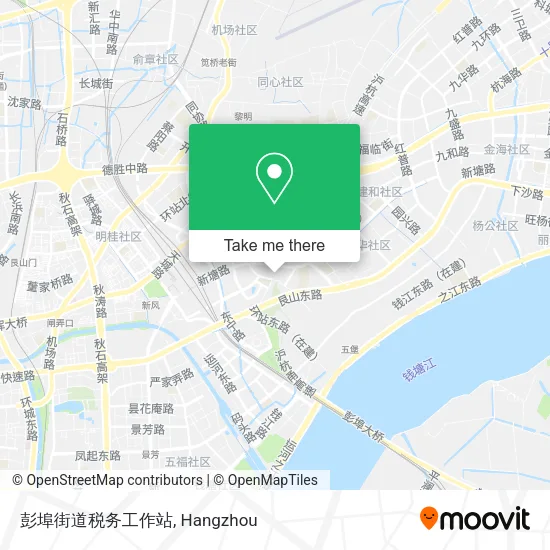 彭埠街道税务工作站 map