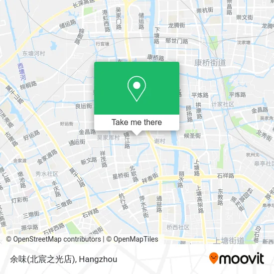 余味(北宸之光店) map