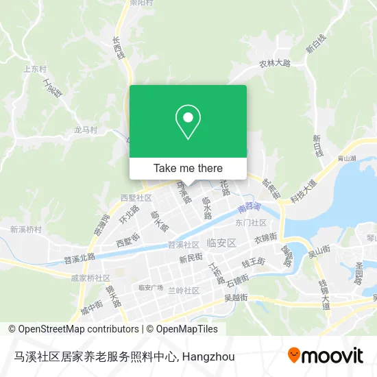 马溪社区居家养老服务照料中心 map