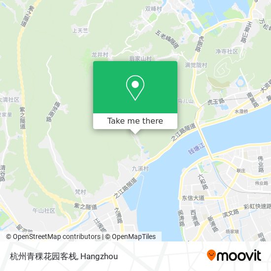 杭州青稞花园客栈 map