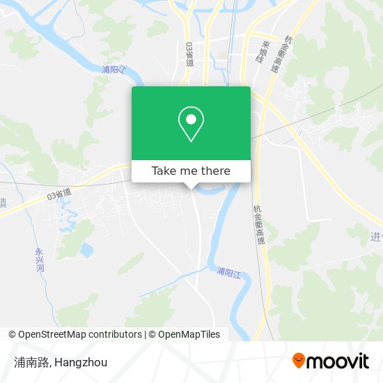 浦南路 map