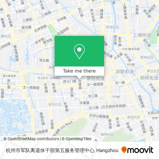 杭州市军队离退休干部第五服务管理中心 map