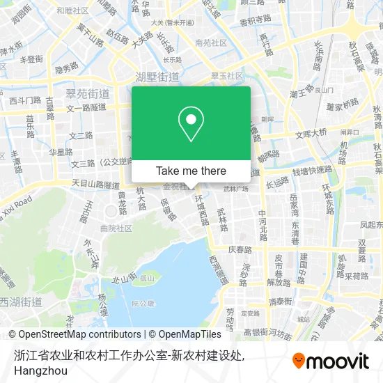 浙江省农业和农村工作办公室-新农村建设处 map