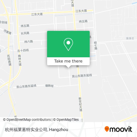 杭州福莱蒽特实业公司 map