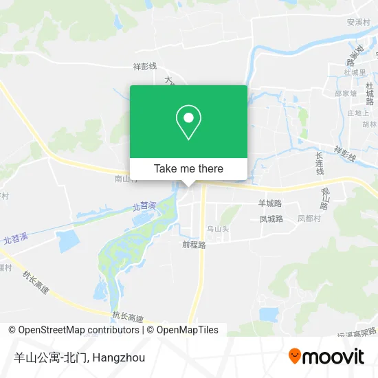 羊山公寓-北门 map