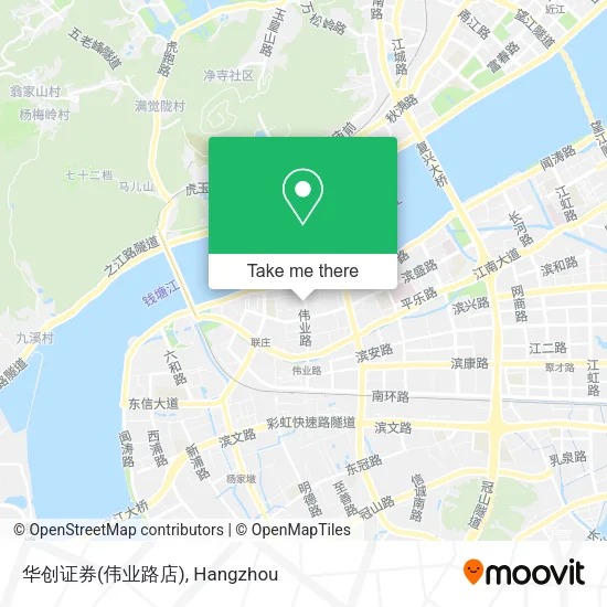 华创证券(伟业路店) map