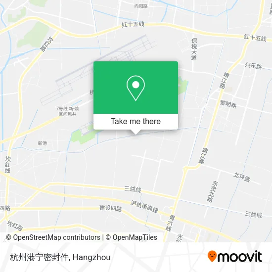 杭州港宁密封件 map