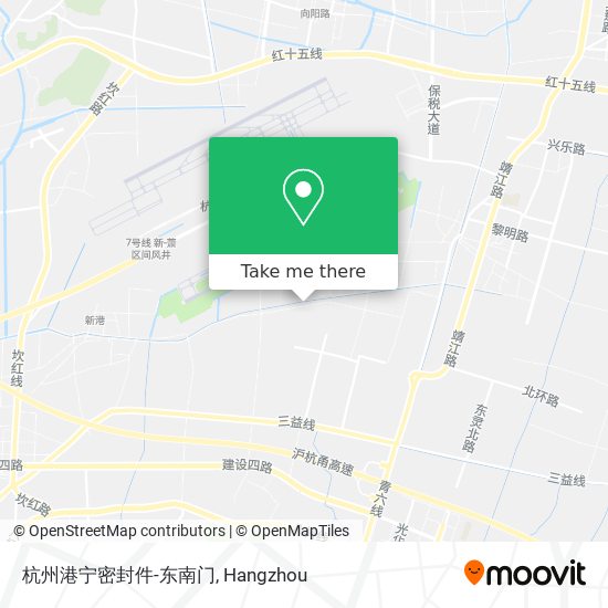 杭州港宁密封件-东南门 map