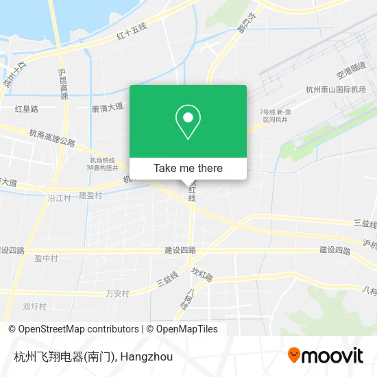 杭州飞翔电器(南门) map