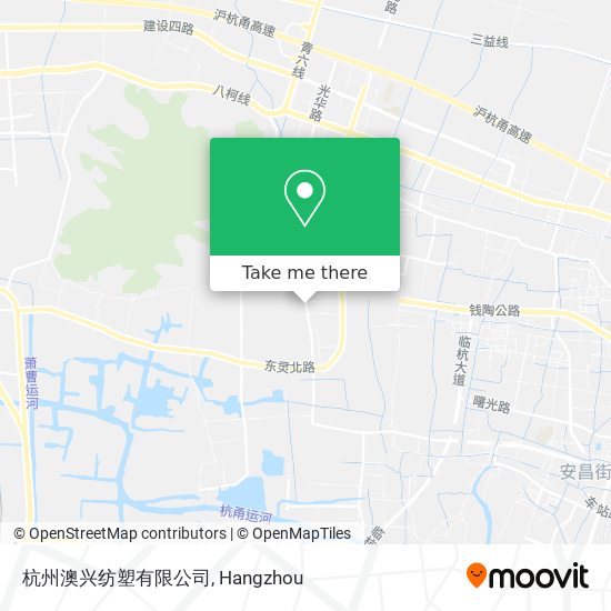 杭州澳兴纺塑有限公司 map