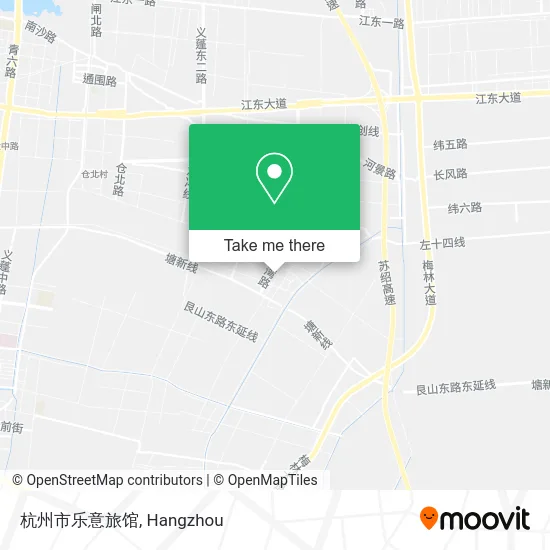 杭州市乐意旅馆 map