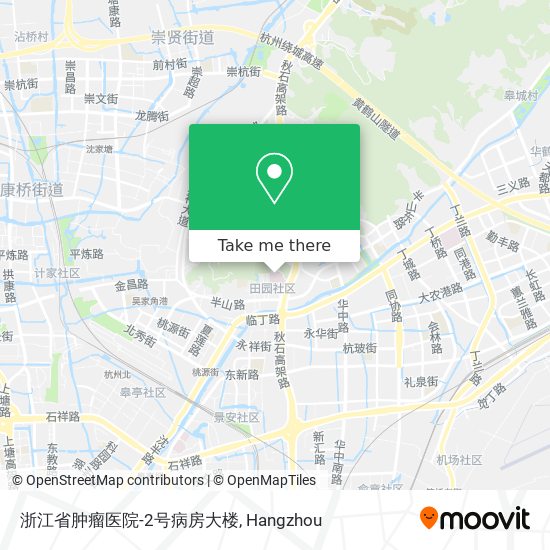 浙江省肿瘤医院-2号病房大楼 map