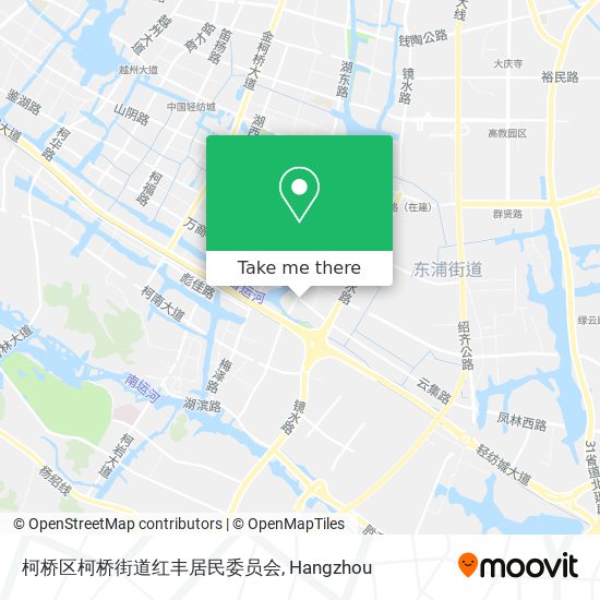 柯桥区柯桥街道红丰居民委员会 map