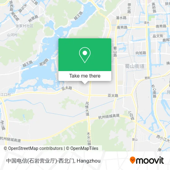 中国电信(石岩营业厅)-西北门 map