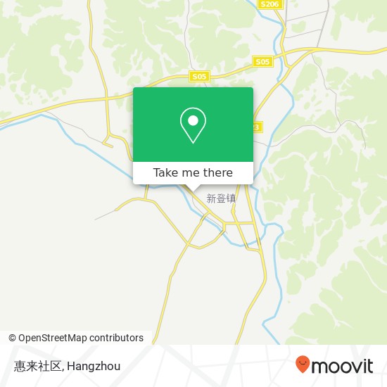 惠来社区 map