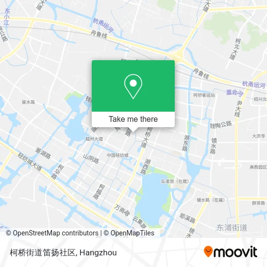 柯桥街道笛扬社区 map